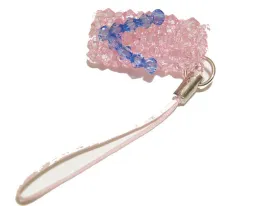 3D Mini Acrylic Thong Phone Charm Kit - Montana Blue & Honey Brown
