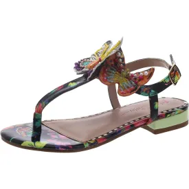 Betsey Johnson Womens Dacie Patent Beaded T-Strap Sandals Betsey Johnson Womens Dacie Patent Beaded T-Strap Sandals