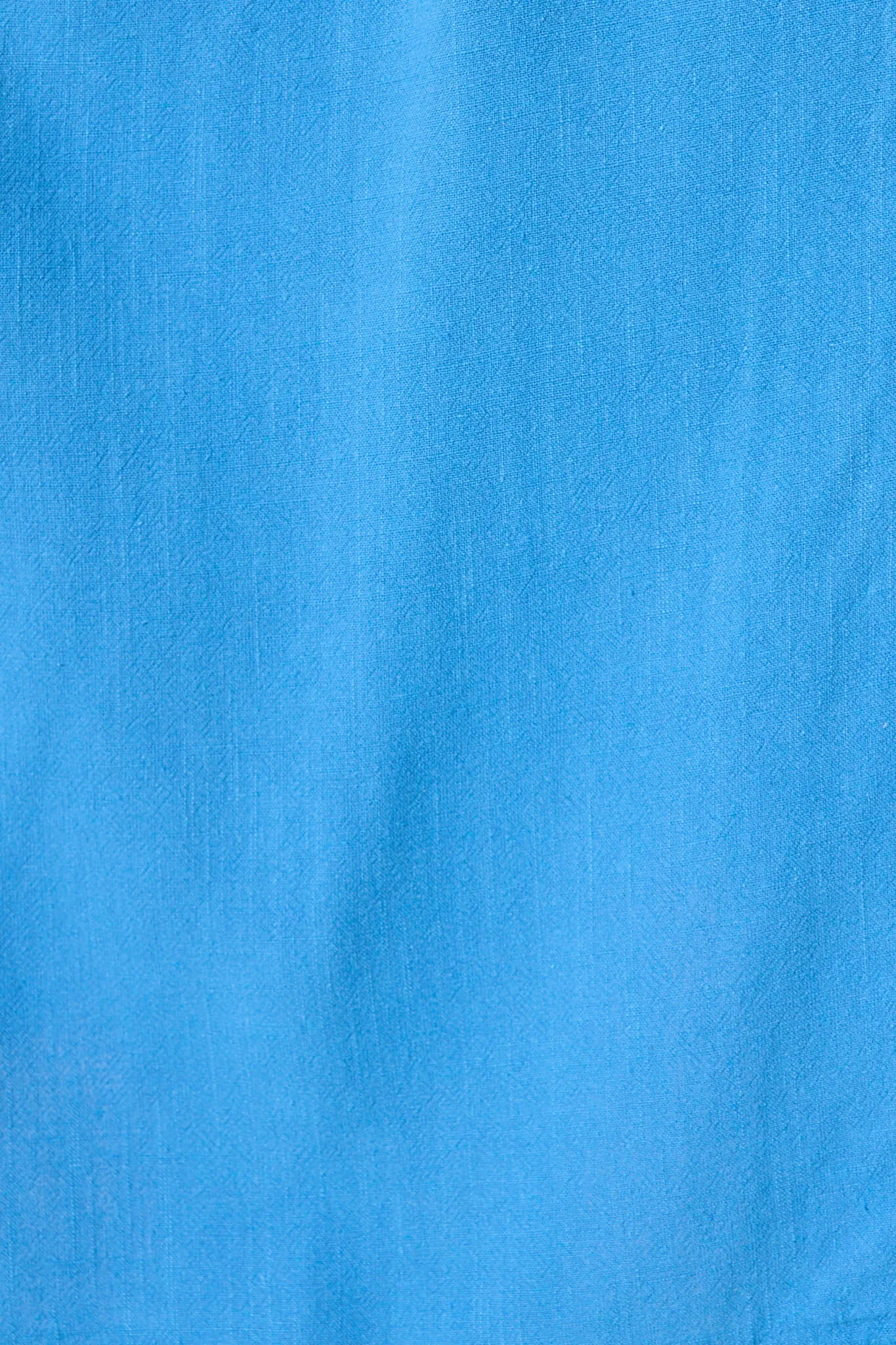Blue Linen Blend Amaya Dress