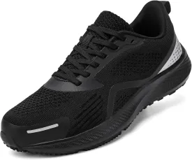 CLOAKA Men's Steel Toe Safety Sneakers, Lightweight, Non Slip, Puncture Proof, Grey, Casual, All Seasons