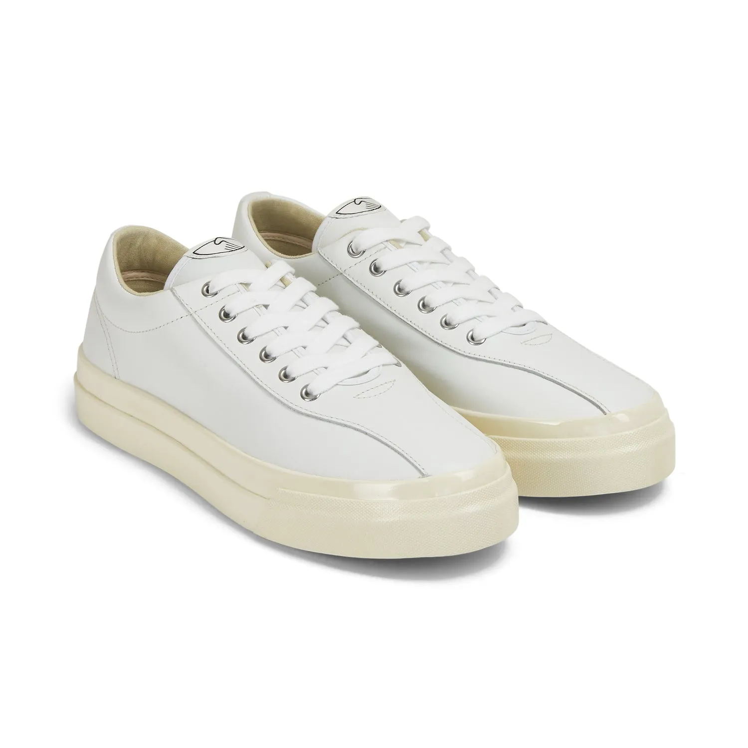 Dellow Leather - White