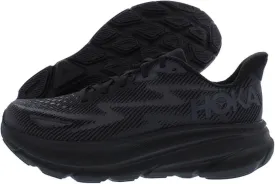 HOKA Clifton 9 Women's Road Running Shoes Sneakers (Black/Black, US Footwear Size System, Adult, Women, Numeric, Medium, 9)