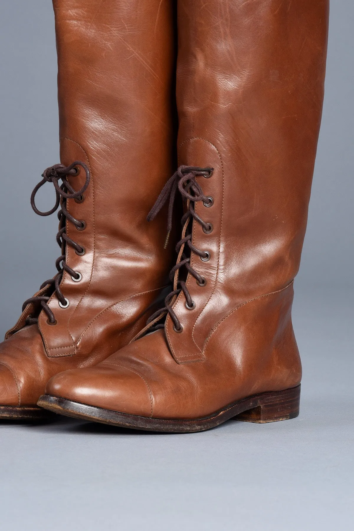 Incredible Ralph Lauren Leather Equestrian Boots