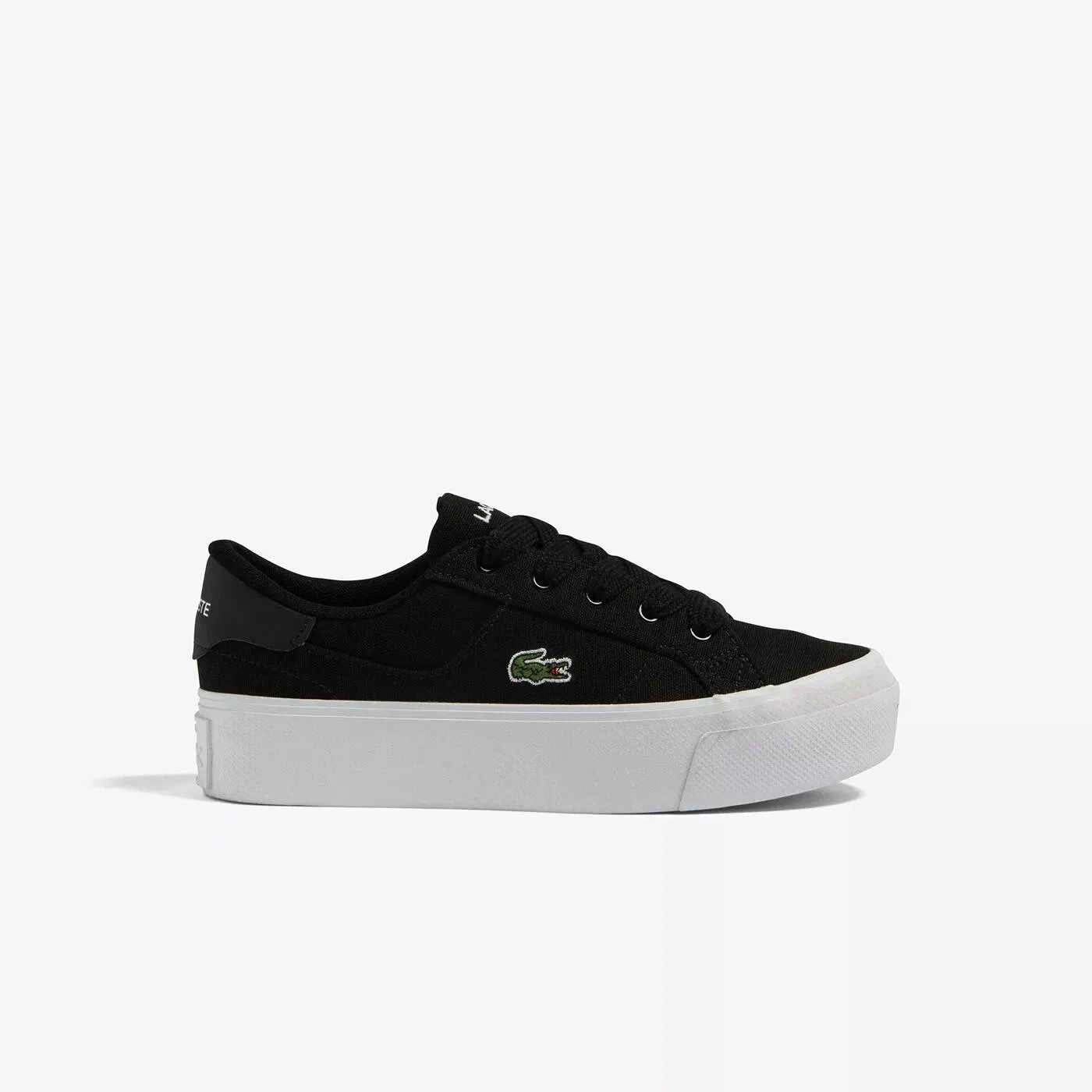 Lacoste Womens Ziane Platform Textile Trainer Sneakers