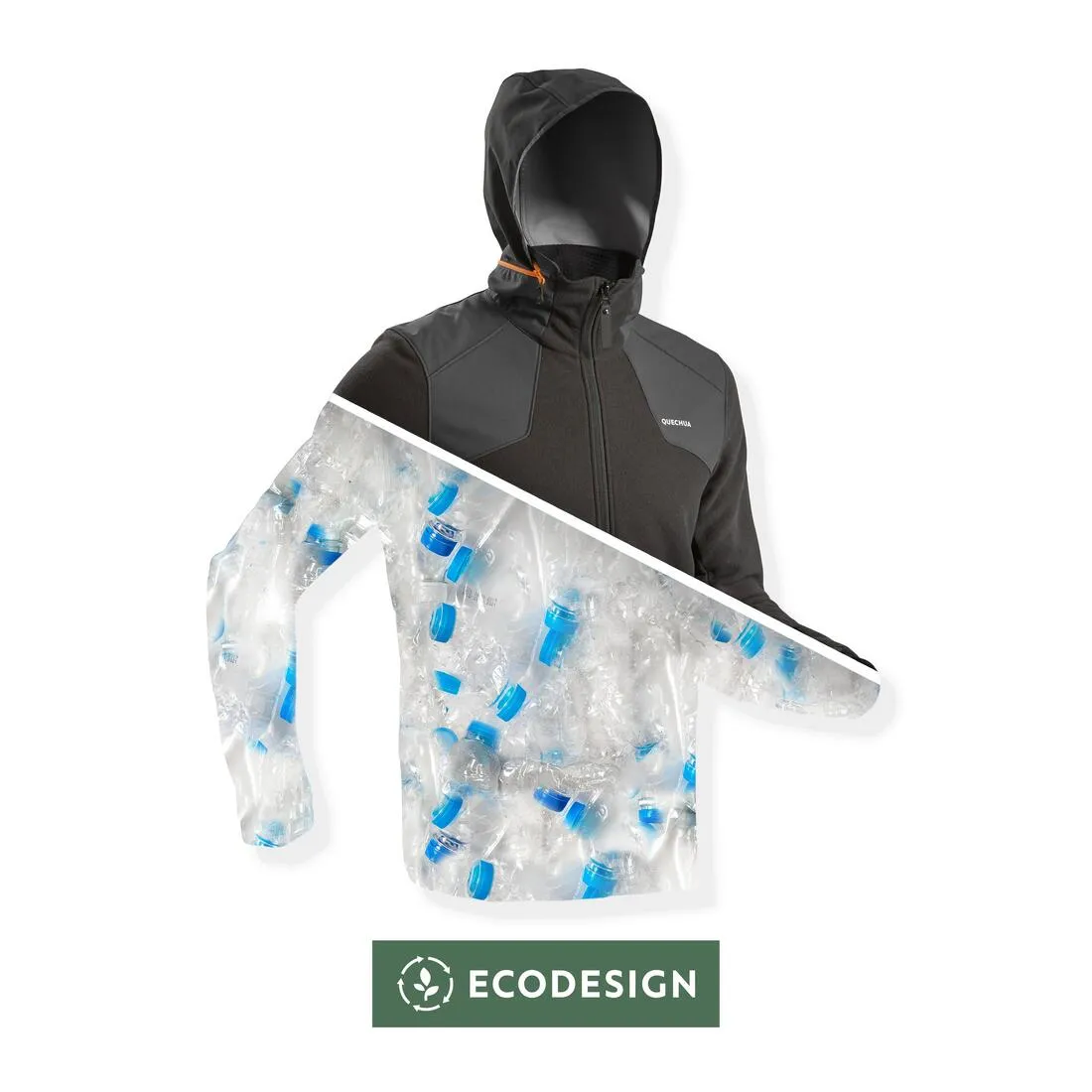 Men's Hiking Fleece Jacket - SH500 X-Warm