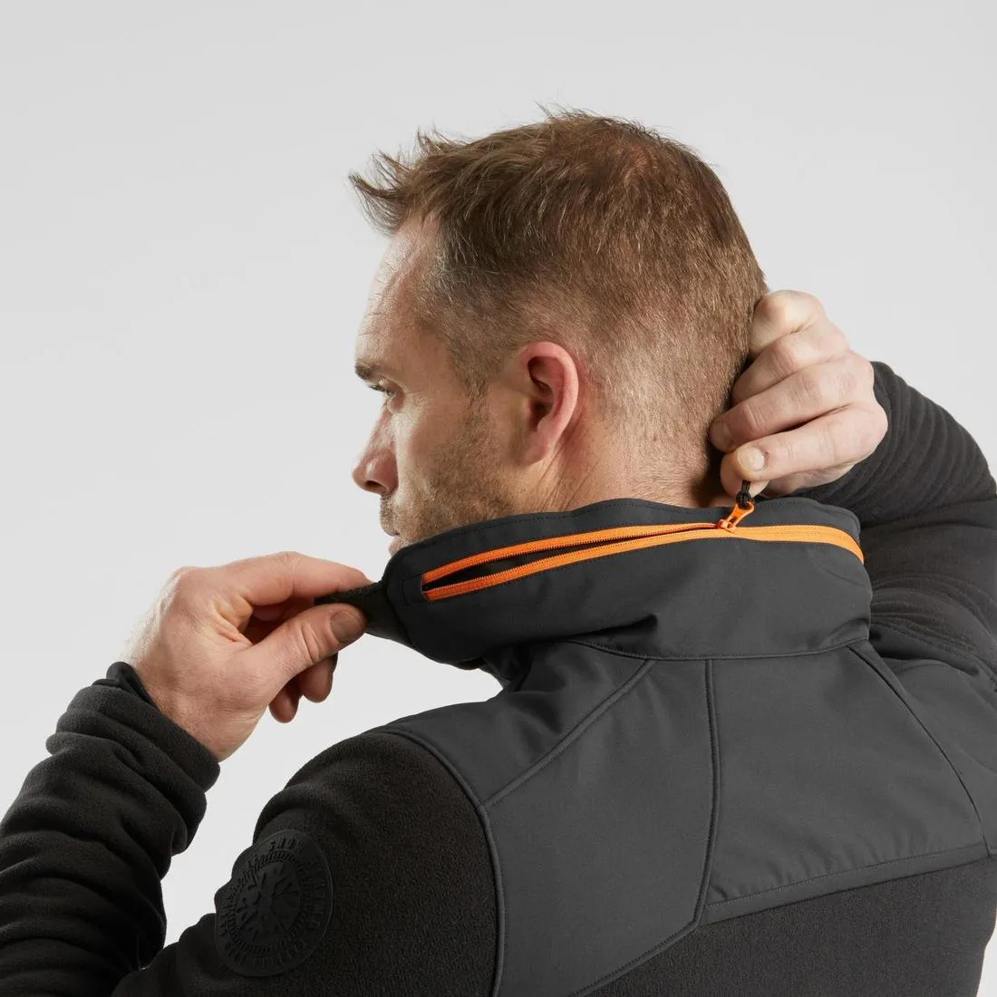Men's Hiking Fleece Jacket - SH500 X-Warm