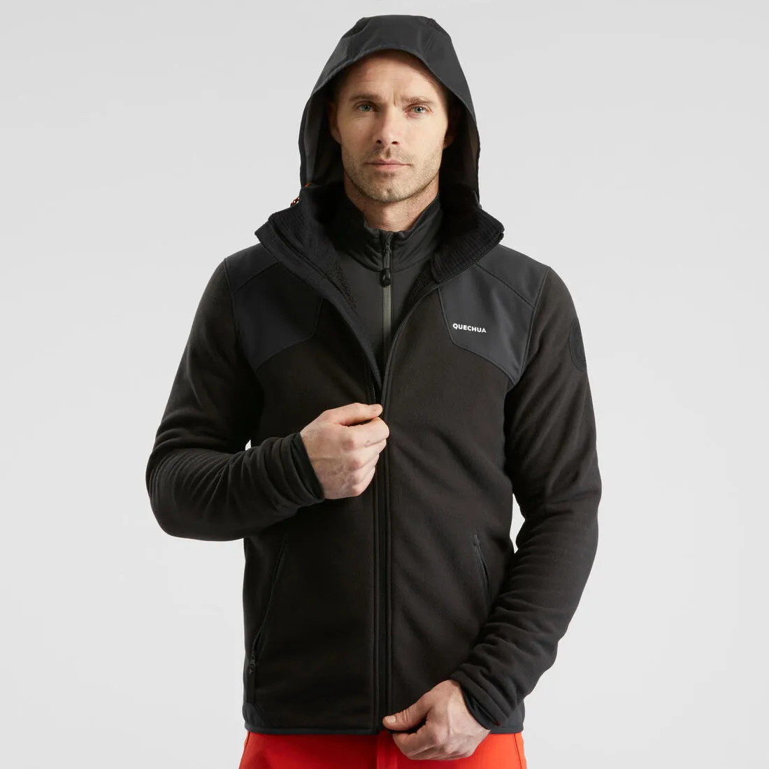 Men's Hiking Fleece Jacket - SH500 X-Warm
