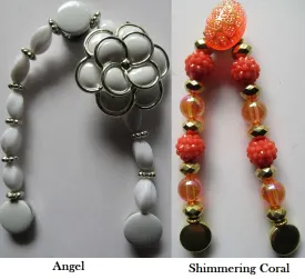 SHIMMERING ANGEL BUNDLE -  INTERCHANGEABLE WOMEN'S BEADED SANDAL SNAPS