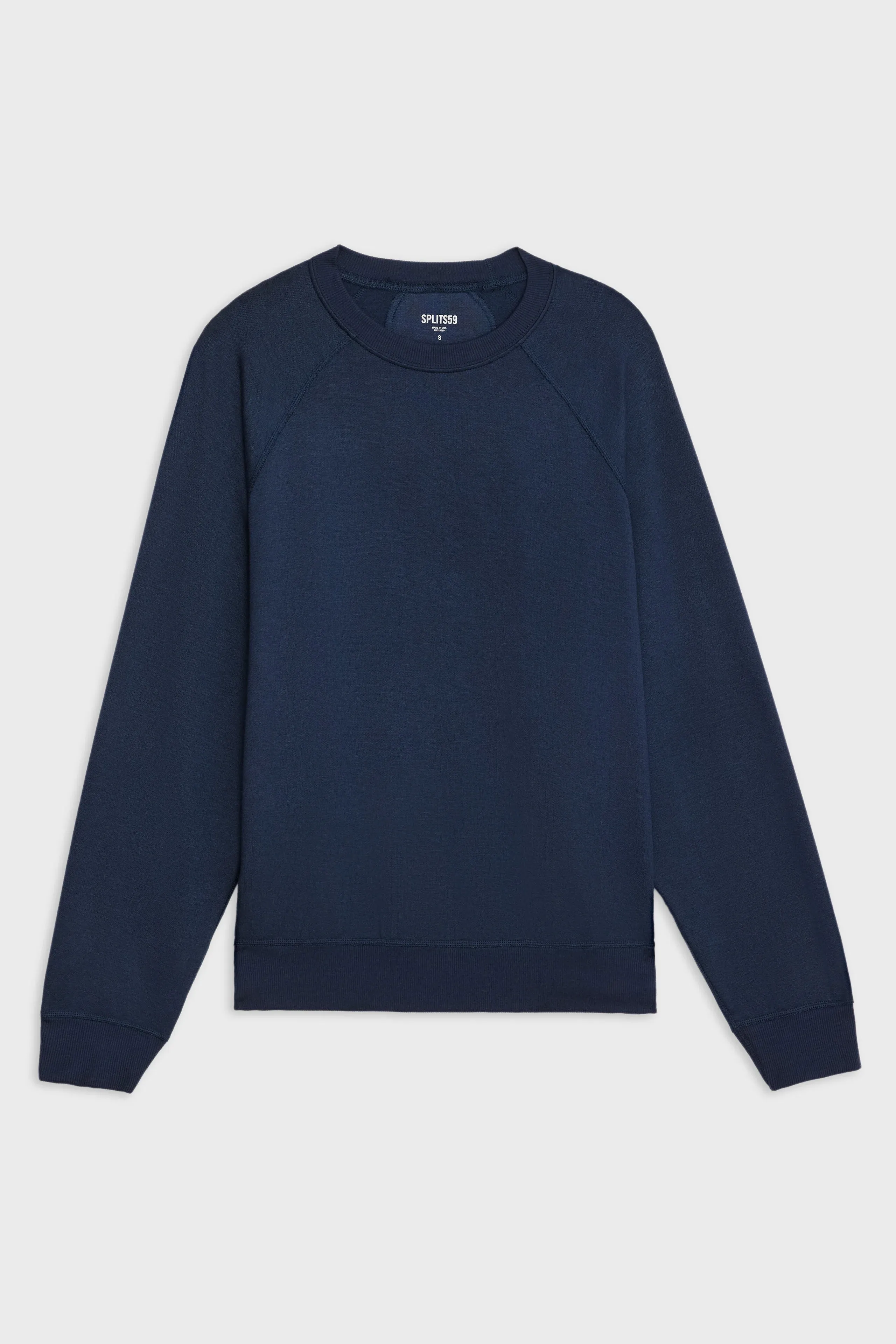 Splits59 Andie Long Sleeve Sweater in Navy
