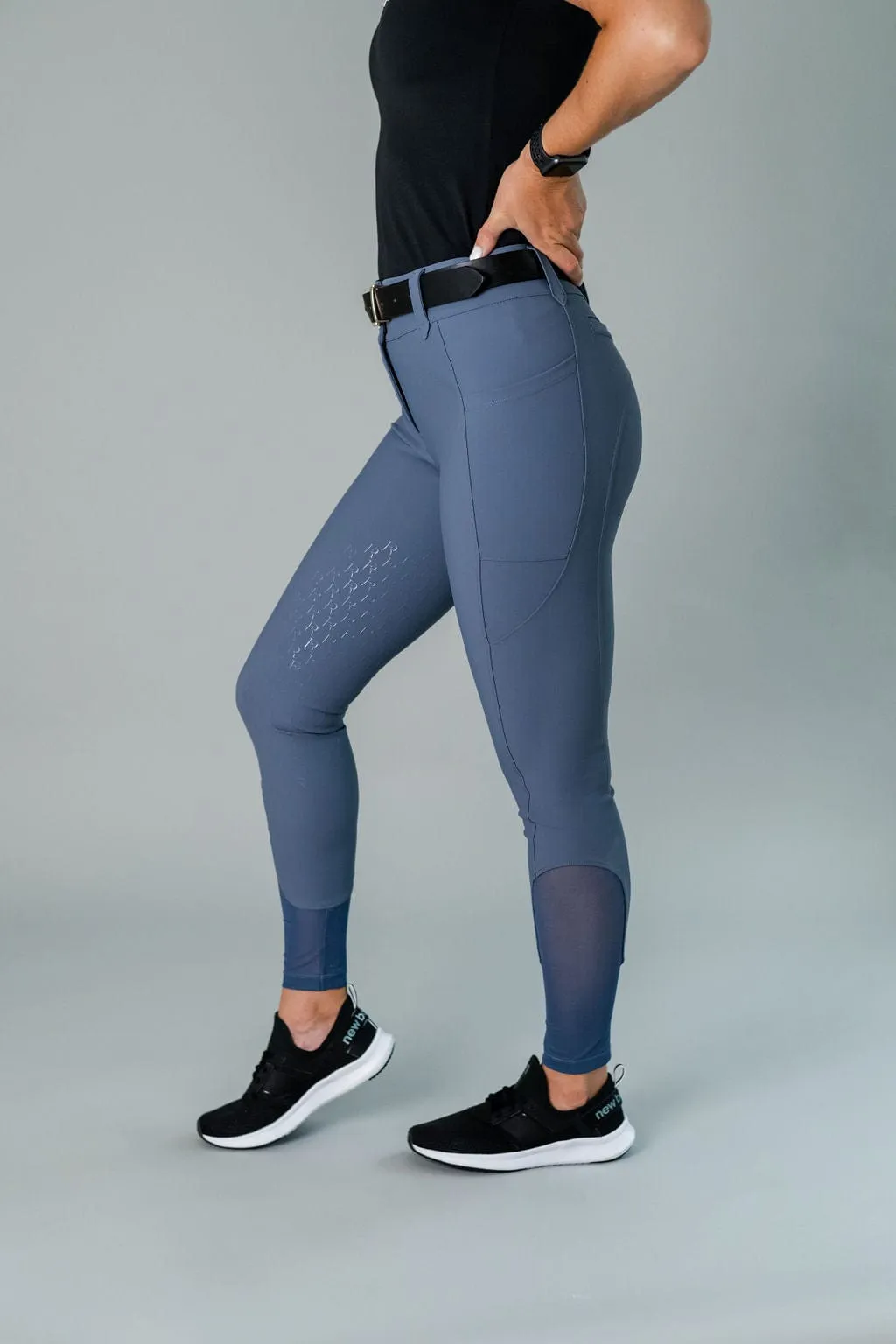 Steel Blue PRO | Knee Patch or Full Seat Breech- FINAL SALE