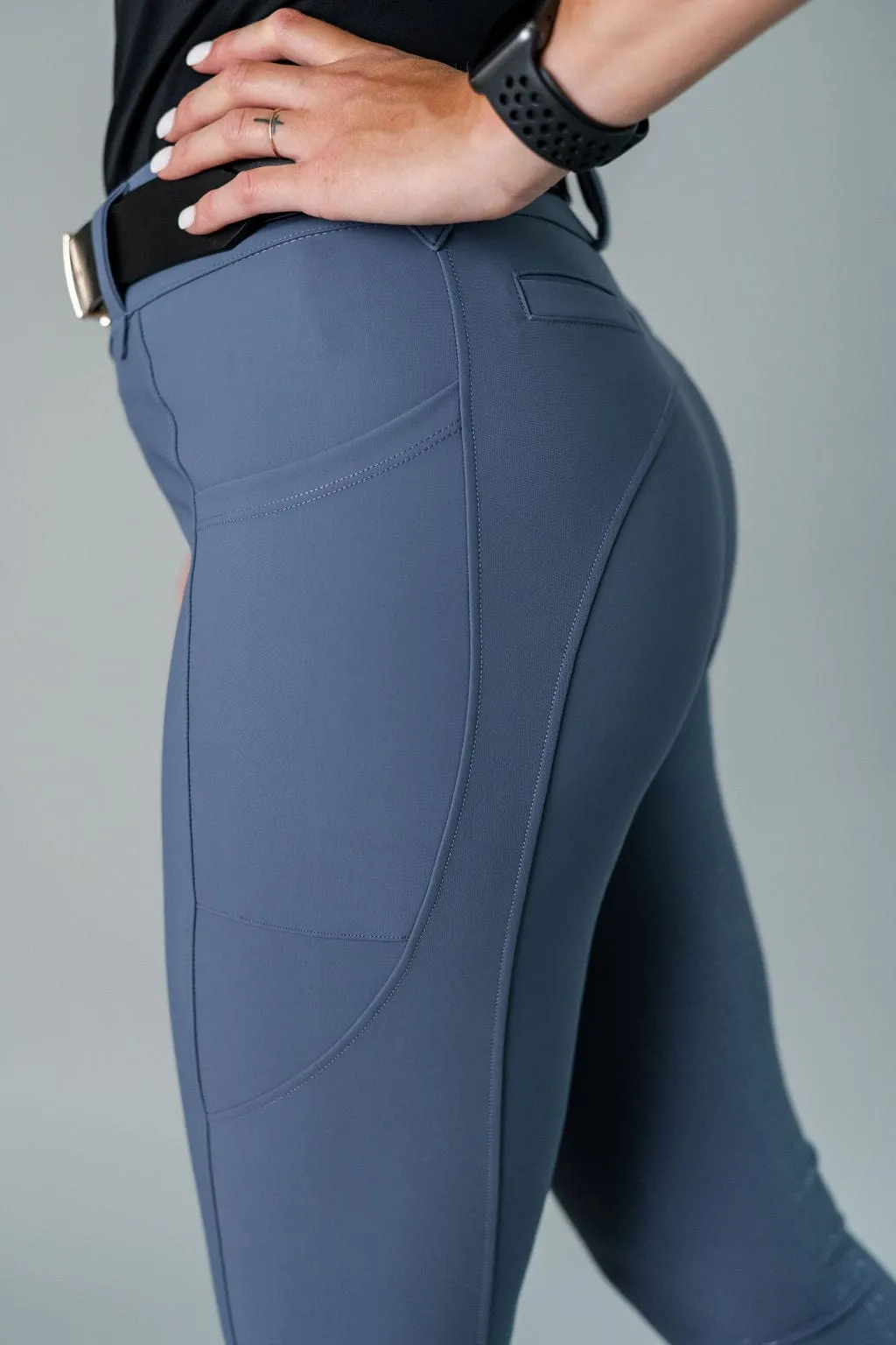 Steel Blue PRO | Knee Patch or Full Seat Breech- FINAL SALE