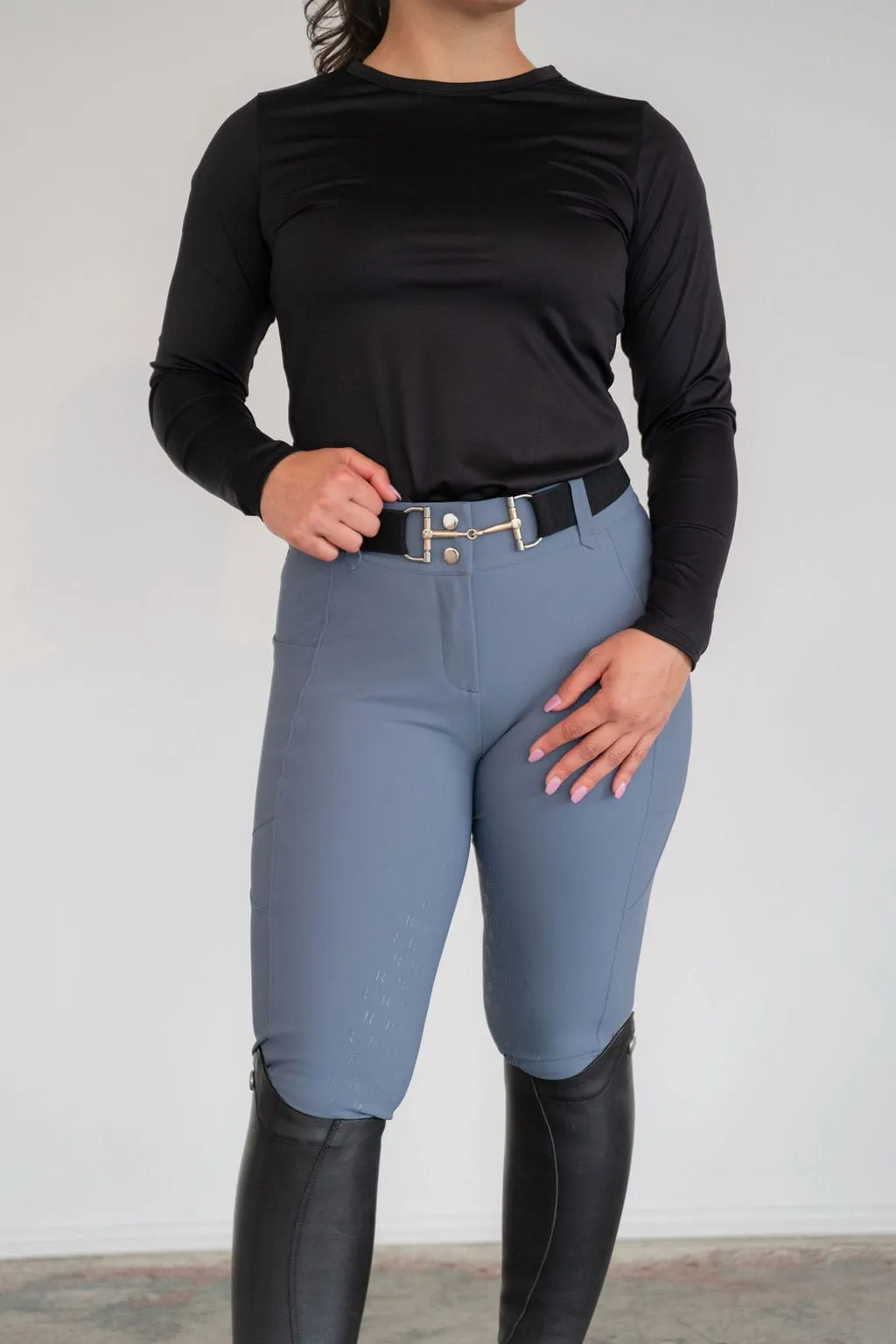 Steel Blue PRO | Knee Patch or Full Seat Breech- FINAL SALE