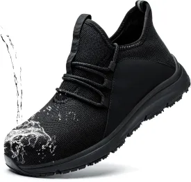 ulogu Steel Toe Shoes for Men WomenWaterproof Lightweight Roofing ShoeSafety Industrial Work Sneakers